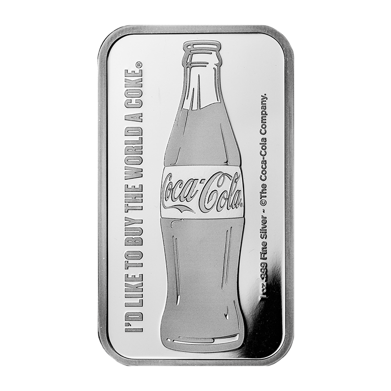 Image pour Lingot d’argent pur Coca-ColaMD de 1 oz à partir de Métaux précieux TD
